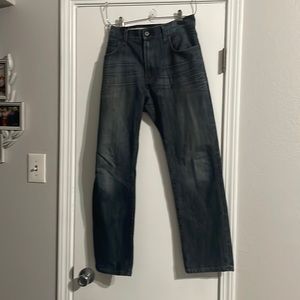 Express Rocco Slim Fit Skinny Leg Jeans -  Men | Color: Blue | Size: 36x30